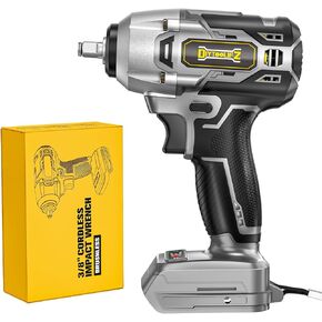 Cordless Impact Wrench for Milwaukee m18 Battery: 250Ft-lbs(340N.m) 3/8 inch Brushless Electric Impact Gun, 2400RPM High Torque Impact Driver, Power Impact Wrench, Bare Tool Only