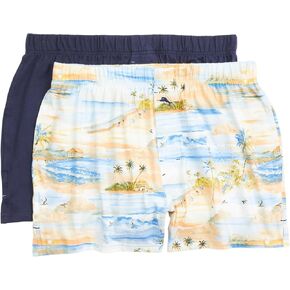 Tommy Bahama 2-Pack Knit Boxers Scenic Beach 2XL (44-46" Waist)