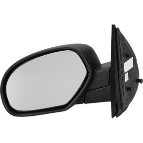 Dorman 955-1551 Driver Side Manual Door Mirror - Folding Compatible with Select Chevrolet / GMC Models, Black