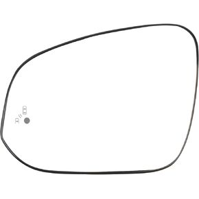 Dasbencan Left Driver Side Mirror Glass Compatible with Toyota RAV4 2012-2018 4Runner 2014-2020 Hilux Highlander 2016-2018 Replace 87961-42D30 LH