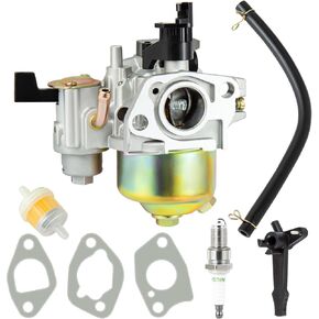 212cc Carburetor for Predator 212cc R210 6.5HP 7HP OHV Horizontal Engine Replace Models 60363 68121 69727 68120 69730 Carb (with Spark Plug Kit)