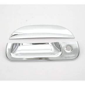 Chrome Durable ABS Tail Gate Handle Cover Trim for 97-03 Ford F150 / 99-07 Ford F250 F350 F450 F550 Super Duty / 02-06 Explorer Sport Trac