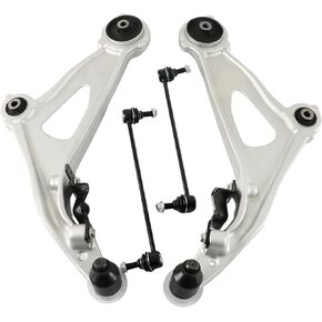 labwork 4Pcs Control Arm w/Ball Joint and Sway Bar Link Replacement for Nissan Pathfinder 2013-2019