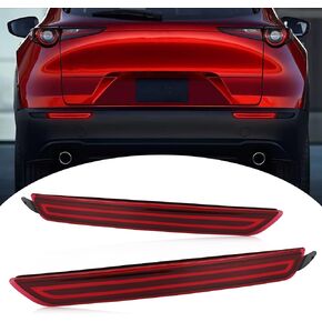 Front Bumper Fog Lights LED Compatible with Mazda CX-50 2023-2024 DRL Turn Signal Lamps Accessories