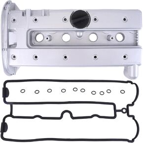 Engine Valve Cover with Gasket Fit for Suzuki Forenza 2.0L DOHC Naturally Aspirated 4-Door Sedan/Wagon 2006 2017 2008 Upgrade Aluminum Valve Cover Gasket Kit 1117085Z20 11170-85Z20