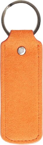 Keychain for Alcantara Material, Handmade Full-Wrap (Black) in Saudi Arabia