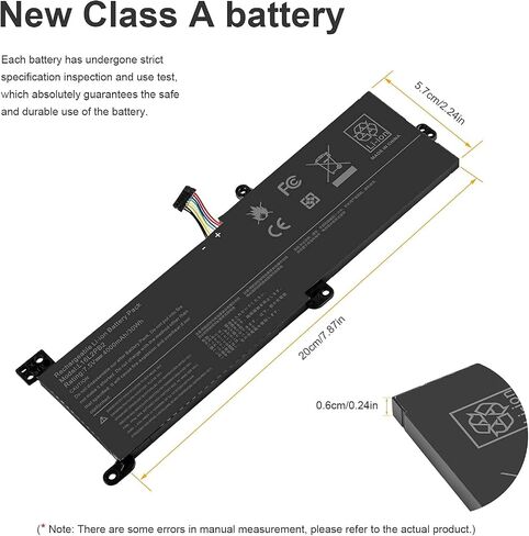 Futurebatt JHT2H بطارية كمبيوتر محمول بديلة لـ Dell Latitude 7310 7410 Latitude 7410 Chromebook Enterprise Series P34S P34S001 Y7HR3 35J09 4V5X2 HRGYV WY9MP XMV7T 009YYF 7CXN6 T3JWC XMT81 7.6V 52Wh in Saudi Arabia