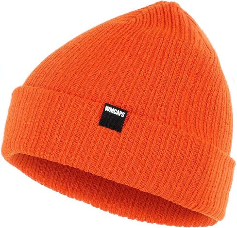 Wmcaps Beanie Winter Cuffed Beanie for Men Women, Soft Texture Stylish Slouchy Beanie, Unisex Warm Knit Caps in Saudi Arabia