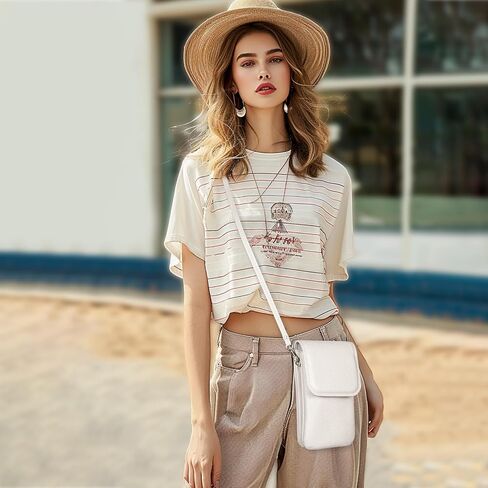 Small Crossbody Cell Phone Purse for Women, Shoulder Phone Bag Wallet Pouch in Saudi Arabia