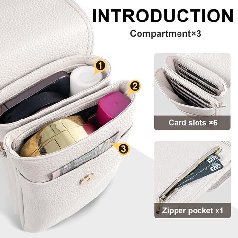 Small Crossbody Cell Phone Purse for Women, Shoulder Phone Bag Wallet Pouch in Saudi Arabia