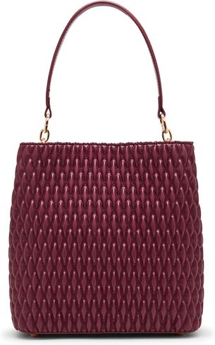 Anne Klein Ruched Bucket Bag with Convertible Strap in Saudi Arabia