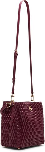 Anne Klein Ruched Bucket Bag with Convertible Strap in Saudi Arabia