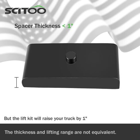 SCITOO 1 inch Rear Leveling Lift kit for Chevrolet 1999-2021 Lift Strut Spacer Compatible for Chevrolet Silverado 1500 for GMC Sierra 1500 in Saudi Arabia