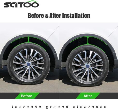 SCITOO 1 inch Rear Leveling Lift kit for Chevrolet 1999-2021 Lift Strut Spacer Compatible for Chevrolet Silverado 1500 for GMC Sierra 1500 in Saudi Arabia