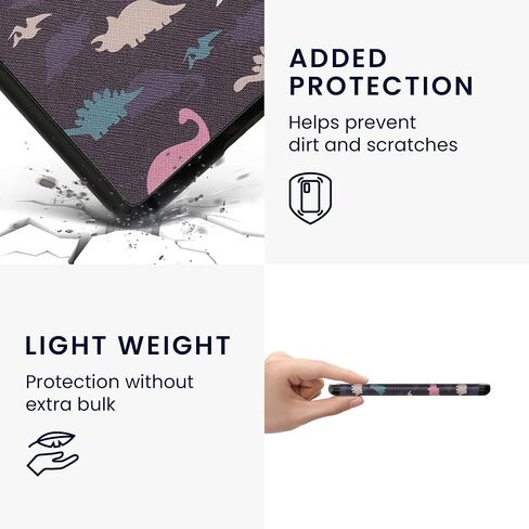 kwmobile Case Compatible with Amazon Kindle Paperwhite 11 Generation 2021 Case - PU Cover for Kindle Paperwhite Case w/Magnet - Underwater Multicolor in Saudi Arabia