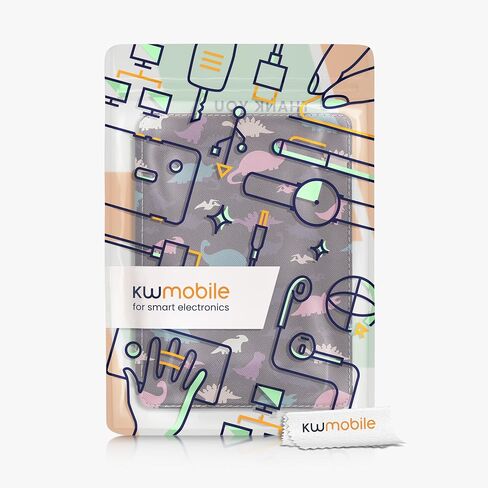 kwmobile Case Compatible with Amazon Kindle Paperwhite 11 Generation 2021 Case - PU Cover for Kindle Paperwhite Case w/Magnet - Underwater Multicolor in Saudi Arabia