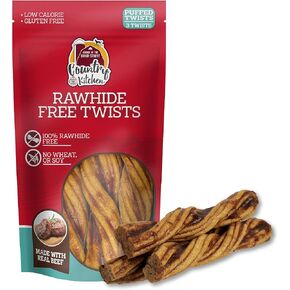 Rawhide Free Rings Dog Chews, Made with Real Beef, 7 Count