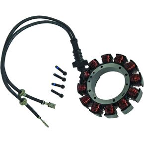 OEG Parts New Harley Davidson Motorcycle 45 AMP Stator Compatible With Touring Electra Glide CVO EFI FLHTC Road Glide Road King Custom Police FLHR 29987-02A, 2998702A, 29987-02, 29987-02B, 29993-02