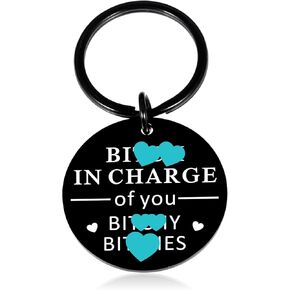 ARKUKU Boss Lady Gifts Keychain, Boss Day Gifts for Women Mentors, Office Gag Gifts