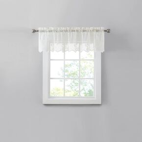 Lacey LACE Rod Pocket Valance