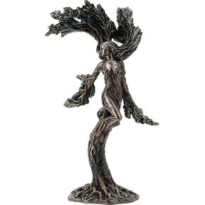 Veronese Design 9 7/8 Inch Nature Spirit Dancer Forest Nymph Resin Home Decor Statue Bronze Finish