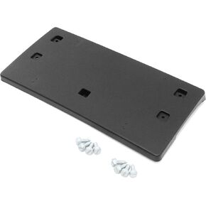 Red Hound Auto Front License Plate Bumper Mounting Bracket Compatible with Fiat 500 2012 2013 2014 2015 2016 2017 2018 (Does not fit Abarth/500e) Includes Screws and Mounting Hardware