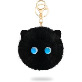 Ikacvb Cute Keychains For Women Teen Girls Plush Keychain Charms Backpack Accessories Birthday Christmas