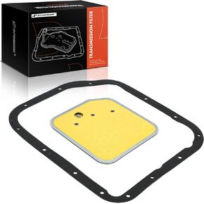 A-Premium Automatic Transmission Fluid Filter Compatible with Jeep Grand Cherokee, Wrangler, Cherokee & Dodge Ram, Charger & Chrysler 300 & AMC & International Harvester & Mitsubishi & Plymouth