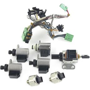 JF011E REOF01A F1CJA CVT Refurbished Transmission Solenoid Kit Assembly Compatible with 07up Patriot