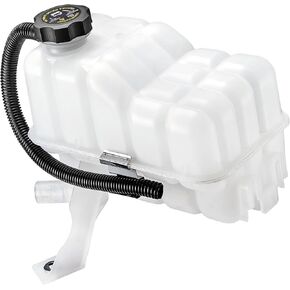 Coolant Reservoir Tank 603-102 Compatible with Chevy Silverado Avalanche Suburban Tahoe Yukon XL Sierra 1500 2500 3500 HD Classic Escalade EXT ESV H2 Replace 15075118 15203949 Coolant Reservoir