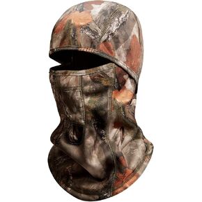 Camo Balaclava Hunting Face Mask Winter- Lightweight, Warm, for Men & Women Hunters