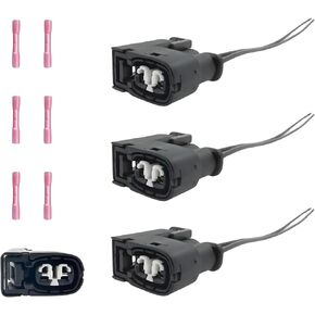 3Pcs Ignition Coil Connector Plug Compatible with Lexus is300 GS300 SC300 90919-02205 90919-02216