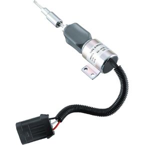 SA-3850-12 Fuel Shut Off Solenoid 1751ES-12E6UC4B1S5 F1HZ-9N392-A F1HZ9N392A Replacement for Ford 7.8L Engine Truck 12VDC