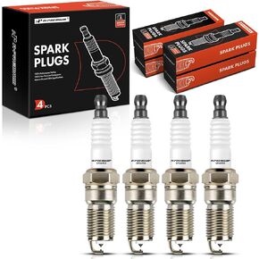 A-Premium Iridium Platinum Spark Plugs Compatible with Ford Focus 2003-2010, Escape 2005 & Mazda 3 2004-2005, 2.0L 2.3L, Pack of 4