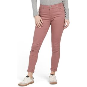 Democracy Women's Ab Solution High Rise Ankle Jean, Wistful Mauve, 8