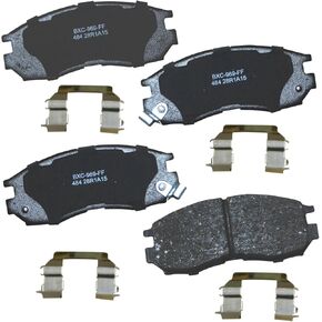 Bendix Premium SBC484 Ceramic Front Brake Pads for Select Models Chrysler Cirrus,Sebring,Dodge Avenger,Colt,Stratus,Eagle GTX,Summit,Talon,Vista,Mitsubishi Eclipse,Expo,Galant,Mirage,Plymouth Laser