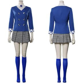 Women Veronica Sawyer Costume Cosplay Heathers The Musical Rock Halloween Party Stage Dress Full Set Outfit