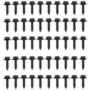 50 Pcs M6.2 x 22mm Fender Liner Bumper Cover Wheelhouse Liner Screw Bolt 90159-60477 Compatible with Toyota Lexus