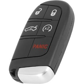 Key Fob Shell Case for Dodge Journey 2012-2016 5 Buttons Plastic Replacement | Keyless Entry Remote Control Key Shell Case 1 Pcs