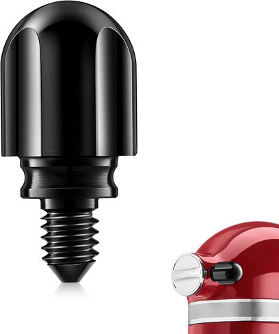 برغي إبهام بمقبض مرفق مناسب لخلاطات KitchenAid، أجزاء بديلة لمقبض رأس برغي طويل من الألومنيوم 6061، يستبدل 9709194، 4162142، 240374 إلخ، أسود in Kuwait