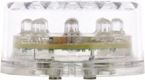 United Pacific 38363B - Clearance/Marker Light - Red Led/Clear Lens, 2 In., 9 Led, Bulk in Saudi Arabia