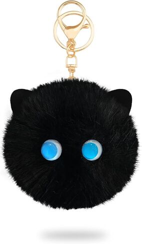 Ikacvb Cute Keychains For Women Teen Girls Plush Keychain Charms Backpack Accessories Birthday Christmas in Saudi Arabia