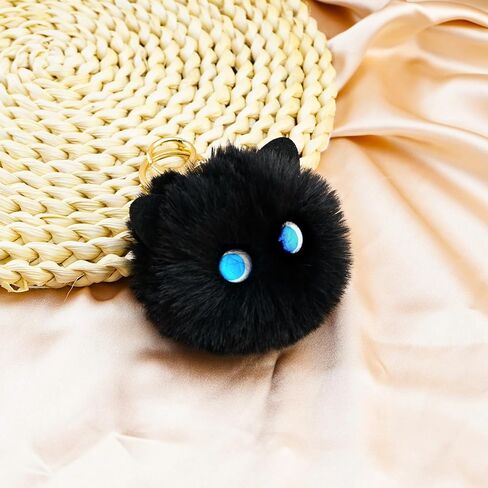 Ikacvb Cute Keychains For Women Teen Girls Plush Keychain Charms Backpack Accessories Birthday Christmas in Saudi Arabia