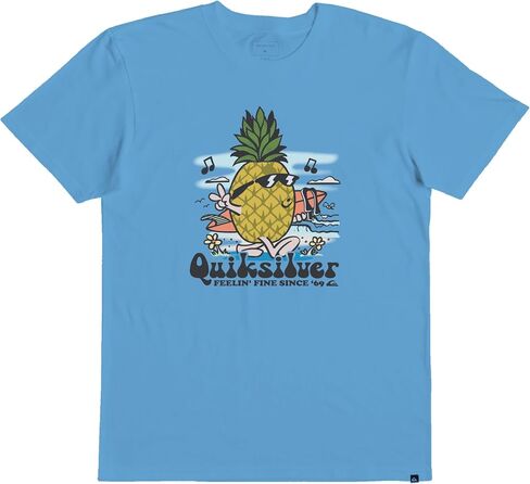 Quiksilver Boys' Pineapple Vibes Short Sleeve Tee Shirt in Saudi Arabia