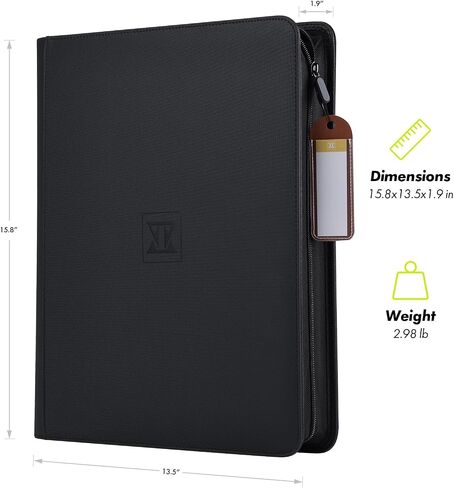 1000+ Trading Card Binder, 16 Pocket Zip Card Collection Binder Card Album Compatible with TCG, MTG, Baseball Cards, Sports Cards and More (Black) in Saudi Arabia