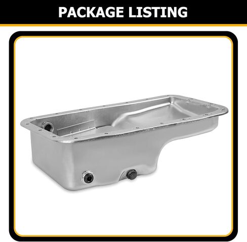 KUAFU Oil Pan 4 qt Steel B18c B18b B18a متوافق مع محركات 1992-2001 1.8L Honda Civic Acura Integra Oil Pan 4 Quart استبدال لـ 20911 in Saudi Arabia
