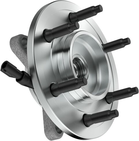 2 قطعة 515079 (نماذج 4WD فقط) مجموعة محمل محور العجلة الأمامية 6 العروات ث/ABS متوافق مع 2004-2008 Ford F150/ 2003-2006 لينكولن نافيجيتور in Kuwait