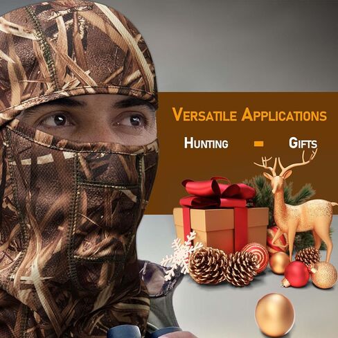 قناع الوجه كامو بالاكلافا للصيد في الشتاء - خفيف الوزن ودافئ للصيادين للرجال والنساء in Kuwait