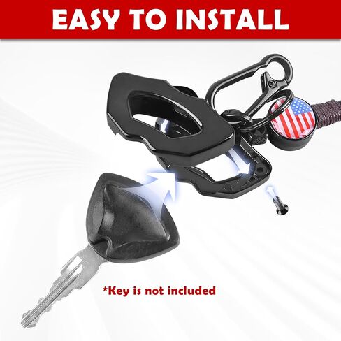 Key Cover Sporty Key Shell Ignition Key Fob Case w/Lanyard For Can-Am Spyder F3 RT RT-S ST RSi RT-L Accessories in Saudi Arabia
