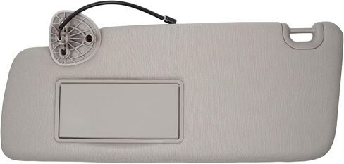 Dasbecan Left Driver Side Sun Visor Compatible with 2013-2018 Dodge Ram 1500 2500 3500 4500 5500 Sunvisor Replace# 1VF25BD1AD (Gray) in Saudi Arabia